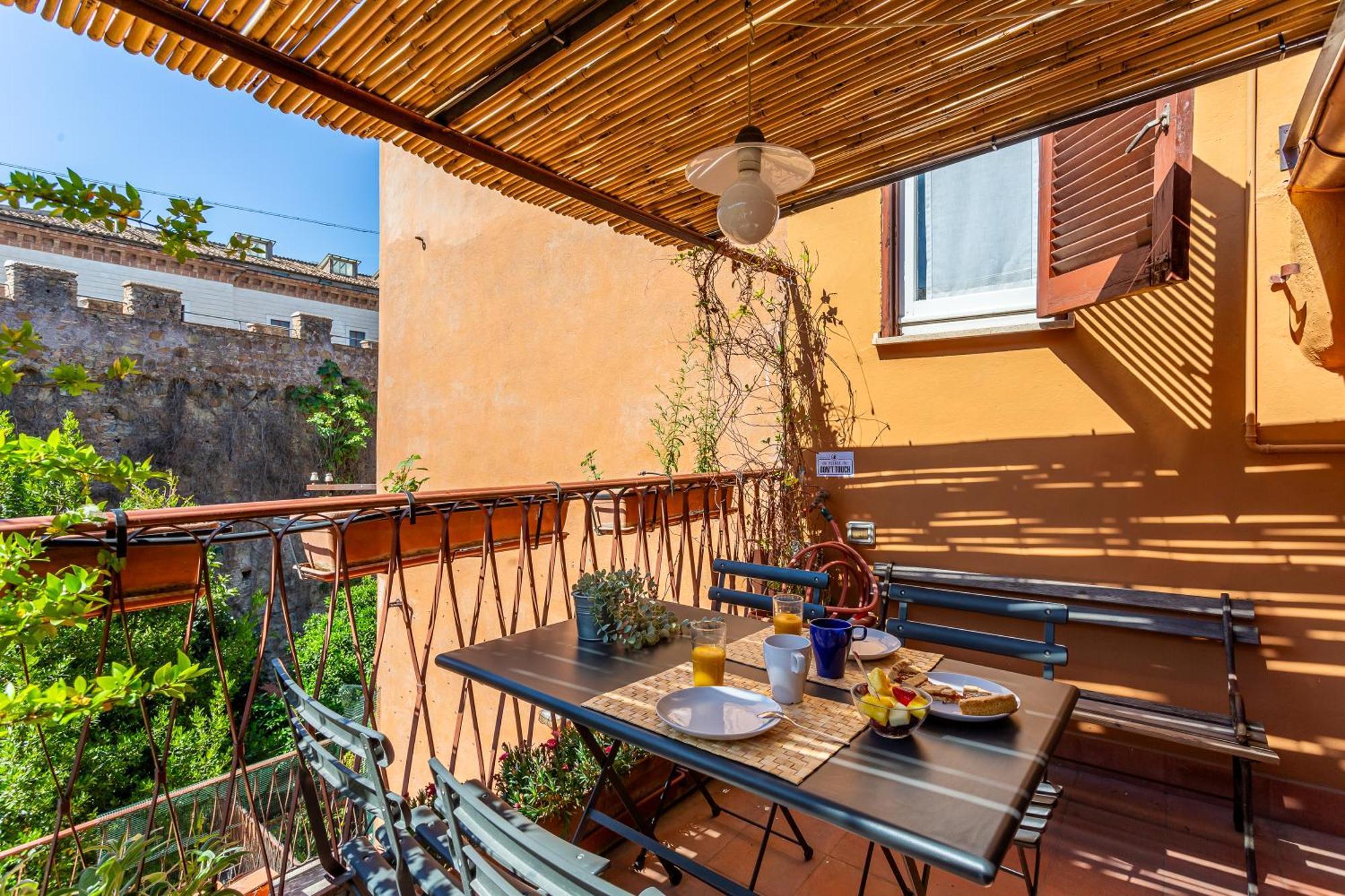 Iflat Peaceful With Terrace Next To Vatican Roma